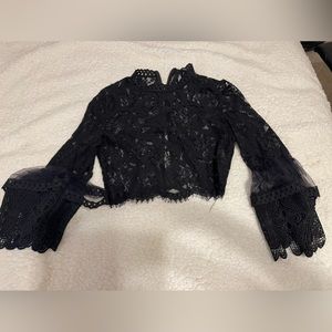 Black long sleeve shirt